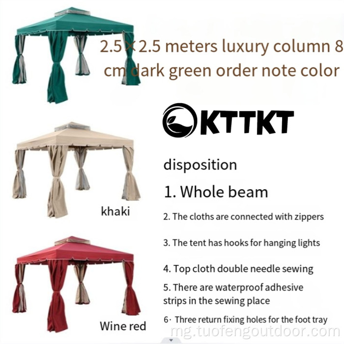 Toeram-pitondrana any ivelany Romana Mongoliana Pergola